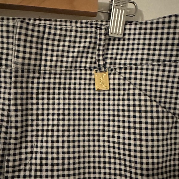 (90)MICHAEL KORS COLLECTION
Samantha Gingham Stretch Cotton Pants - Picture 5 of 12